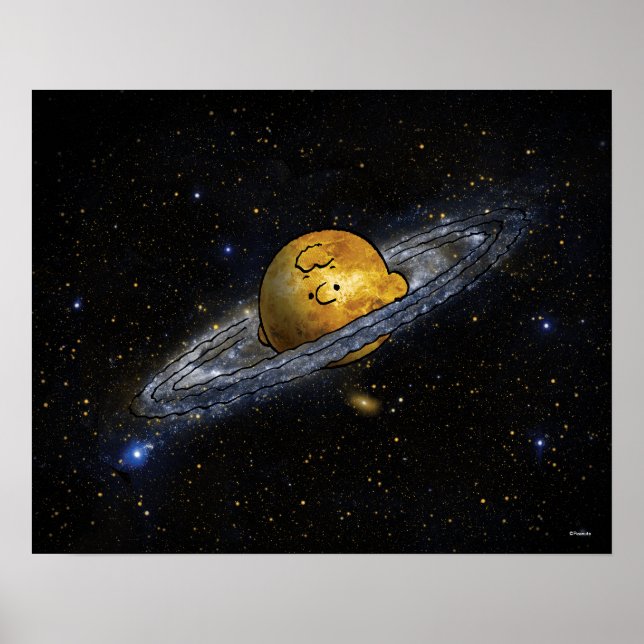 Jordnötter | Charlie Brown rymdout Poster (Framsidan)