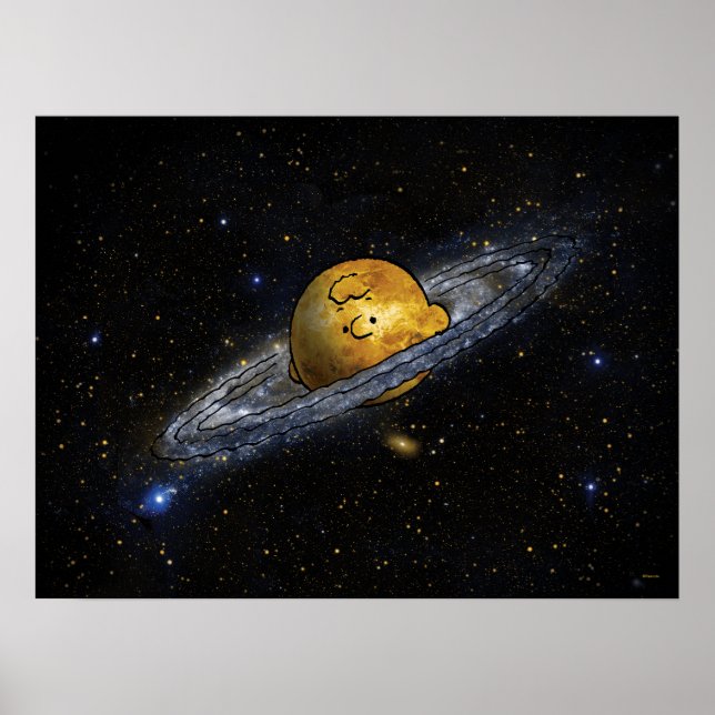 Jordnötter | Charlie Brown rymdout Poster (Framsidan)