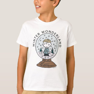 Jordnötter   Charlie Brown Snö Globe T Shirt