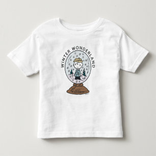 Jordnötter   Charlie Brown Snö Globe T Shirt