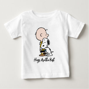 Jordnötter   Charlie Brown & Snoopy Hug T Shirt