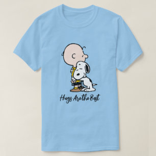Jordnötter   Charlie Brown & Snoopy Hug T Shirt