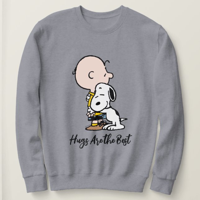 Jordnötter | Charlie Brown & Snoopy Hug T Shirt (Design framsida)