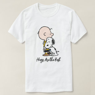 Jordnötter   Charlie Brown & Snoopy Hug T Shirt