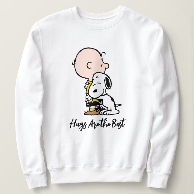 Jordnötter | Charlie Brown & Snoopy Hug T Shirt (Design framsida)