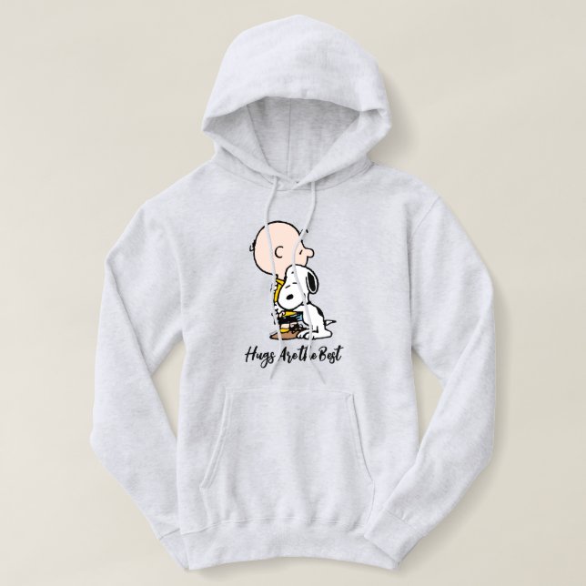 Jordnötter | Charlie Brown & Snoopy Hug T Shirt (Design framsida)