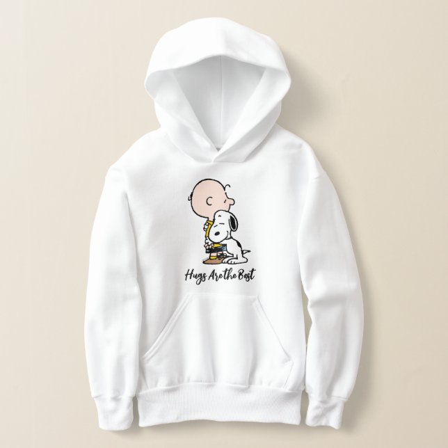 Jordnötter | Charlie Brown & Snoopy Hug T Shirt (Laydown)