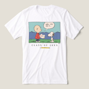 Jordnötter Charlie Brown Snoopy Ja, det där gjorde T Shirt