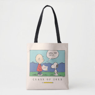 Jordnötter Charlie Brown Snoopy Ja, det där gjorde Tygkasse