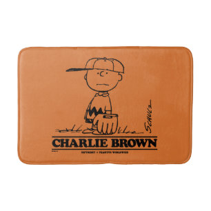 Jordnötter   Charlie Brown Spela Boll Badrumsmatta