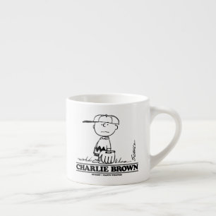 Jordnötter Charlie Brown Spela Boll Espressomugg
