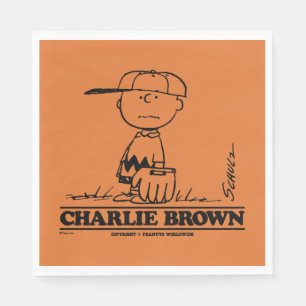 Jordnötter   Charlie Brown Spela Boll Pappersservett