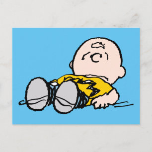 Jordnötter   Charlie Browns fall Vykort