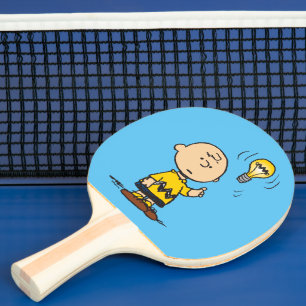 Jordnötter   Charlie Browns Light Bulb Idea Pingisracket