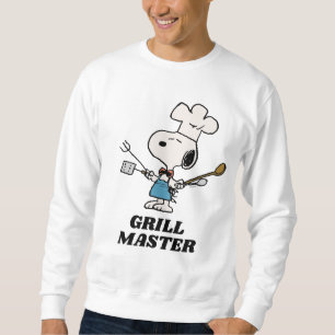 Jordnötter Chef Snoopy Lång Ärmad Tröja