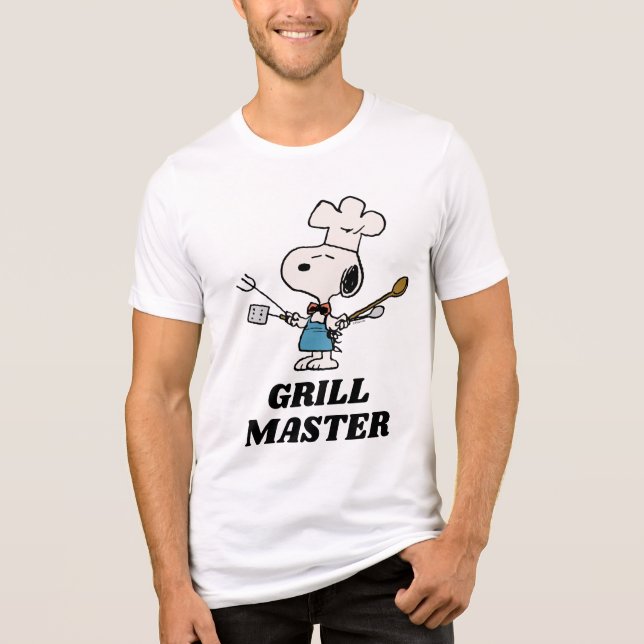 Jordnötter | Chef Snoopy T Shirt (Framsida)