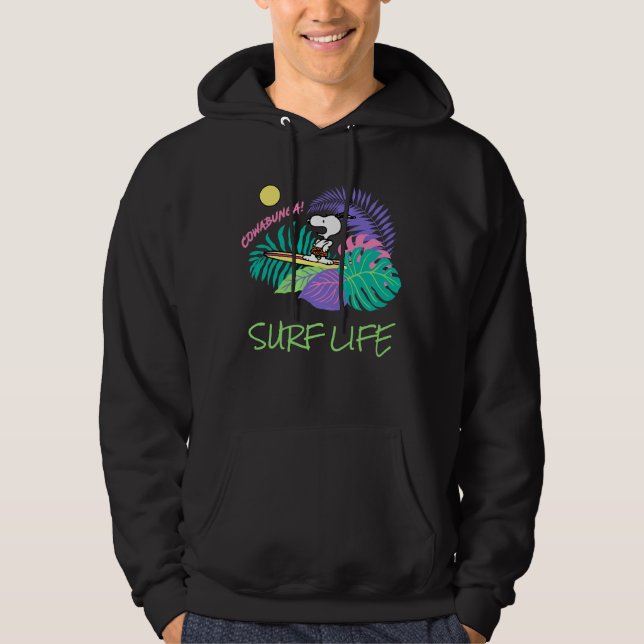 Jordnötter | Cowabunga Snoopy Hoodie (Framsida)