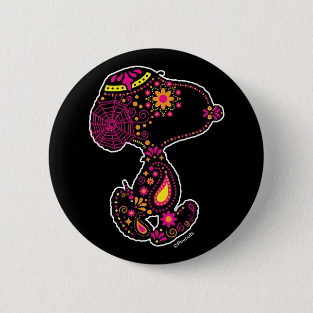 Jordnötter | Dekorerad dag i Hund Knapp (Framsida)