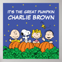 Jordnötter | Den Underbara pumpkin Charlie Brown