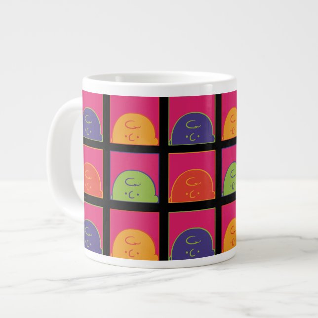 Jordnötter | Det är Charlie Brown. Jumbo Mugg (Framsida vänster)