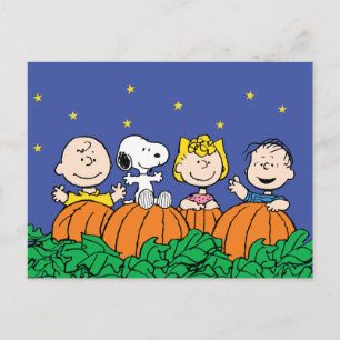 Jordnötter   Det är den stora pumpa Charlie Brown Vykort