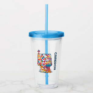 Jordnötter Doft och regnbågsfärg för skog Take Away Mugg
