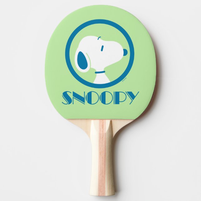 Jordnötter | Drömmar för noopy Blue Deco Pingisracket (Framsidan)
