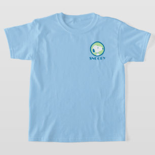 Jordnötter Drömmar för noopy Blue Deco T Shirt
