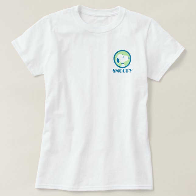 Jordnötter | Drömmar för noopy Blue Deco T Shirt (Design framsida)