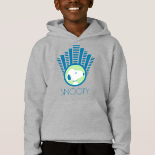 Jordnötter   Drömmar för noopy Blue Deco T Shirt