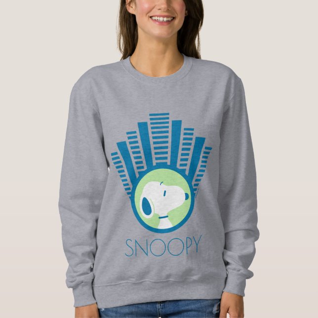 Jordnötter | Drömmar för noopy Blue Deco T Shirt (Framsida)