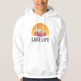 Jordnötter Flytande av inre Tube Hoodie