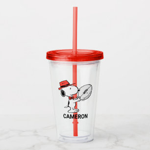 Jordnötter   Fotbollscouten Snoopy Take Away Mugg