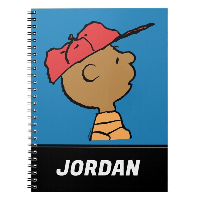 Jordnötter | Franklin Baseball Cap Anteckningsbok (Framsidan)