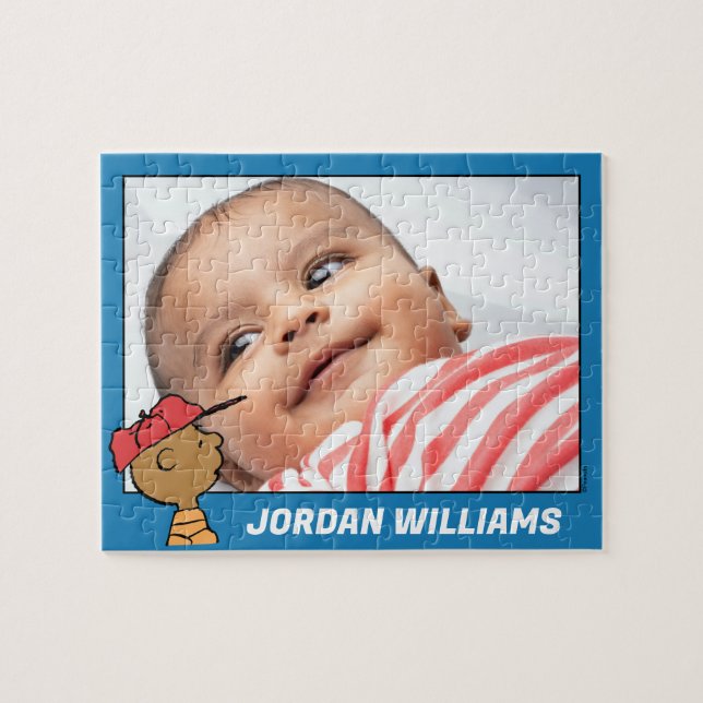 Jordnötter | Franklin Baseball Cap Pussel (Horisontell)