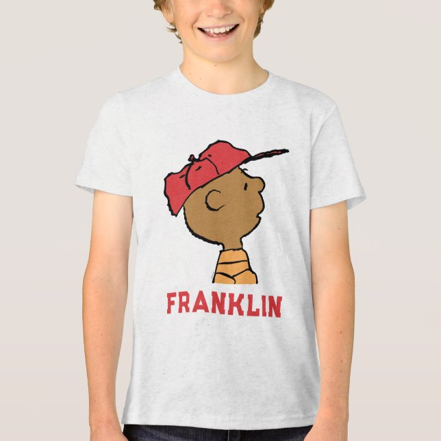 Jordnötter | Franklin Baseball Cap T Shirt (Framsida)