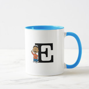Jordnötter Franklin Monogram E Mugg