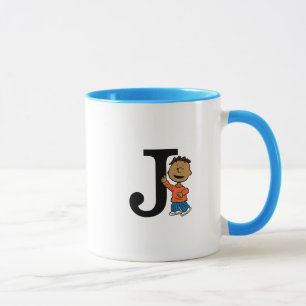 Jordnötter Franklin Monogram J Mugg
