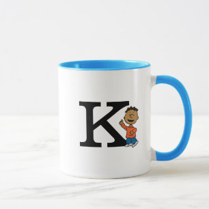 Jordnötter Franklin Monogram K Mugg