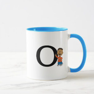 Jordnötter Franklin Monogram O Mugg