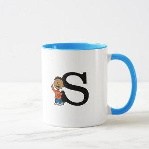 Jordnötter   Franklin Monogram S Mugg