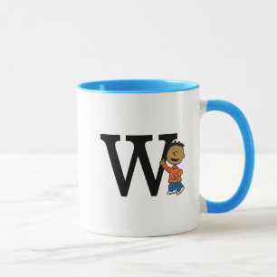 Jordnötter Franklin Monogram W Mugg