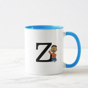 Jordnötter Franklin Monogram Z Mugg