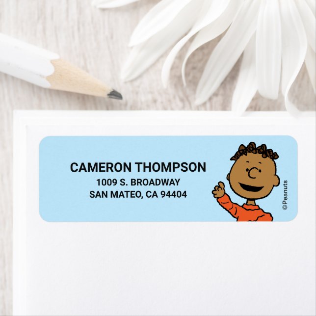 Jordnötter | Franklin Returadress Etikett (Insitu)