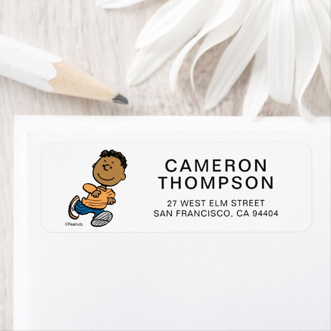 Jordnötter | Franklin Running Returadress Etikett (Insitu)