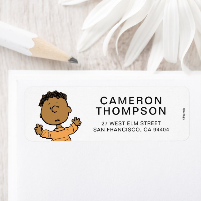 Jordnötter | Franklin See Returadress Etikett (Insitu)