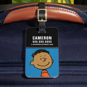Jordnötter Franklin Smile Bagagebricka