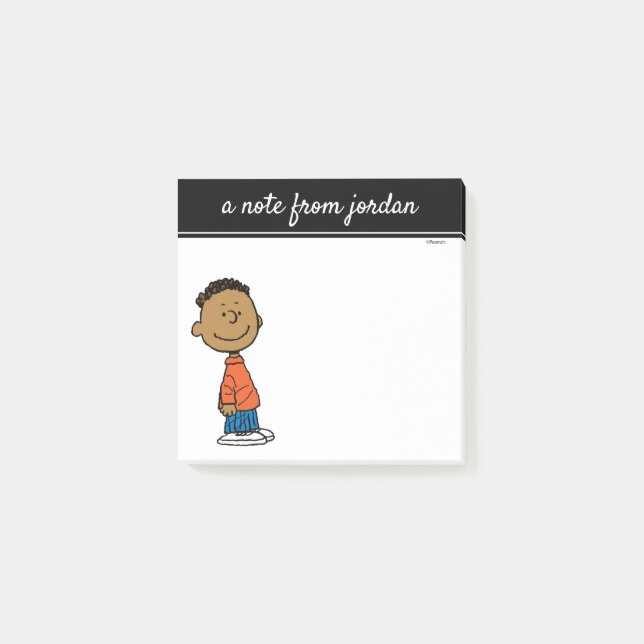 Jordnötter | Franklin Smile Post-it Block (Framsida)
