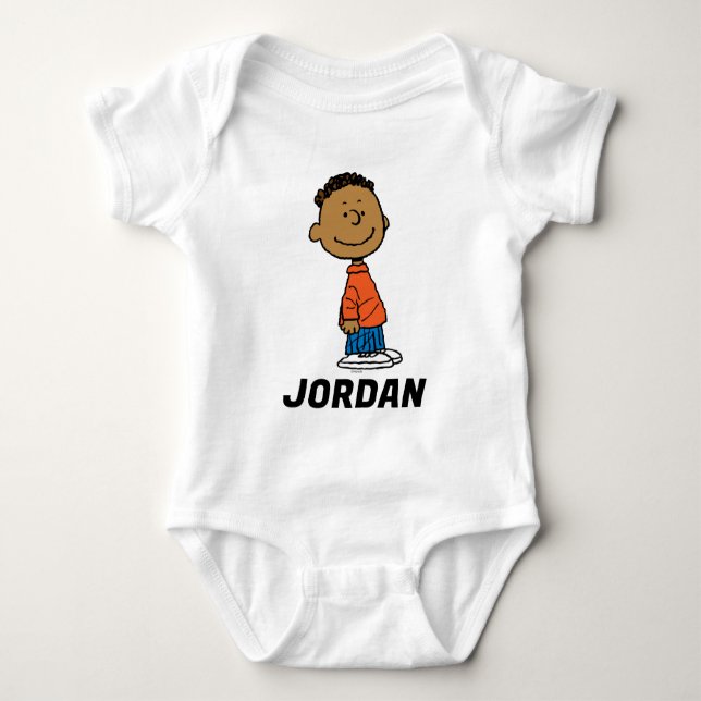 Jordnötter | Franklin Smile T Shirt (Framsida)