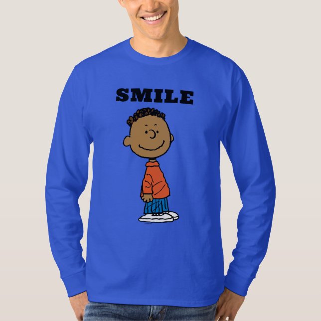 Jordnötter | Franklin Smile T Shirt (Framsida)